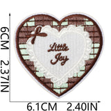 Heart Embroidered Patch