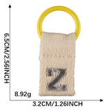 Custom Name Letter Keychain