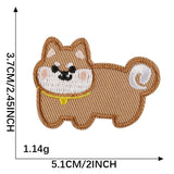 Self-Adhesive Dachshund Embroidered Patch
