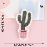 Cactus Fruit Embroidered Patch