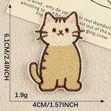Self-Adhesive Cute Cat Embroidered Patch