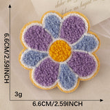 Floral Chenille Patch