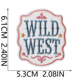 Western Cowboy Embroidered Patch