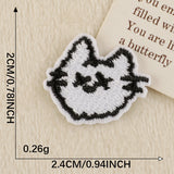 Cat Bowl Embroidered Patch