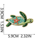 Summer Beach Chenille Patch