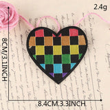 Heart Eye Crown Embroidered Patch