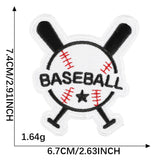 Basketball Embroidered Patch