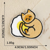 Self-Adhesive Cat Embroidered Patch