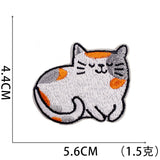 Cat Paw Embroidered Patch