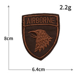 Letter Badge Embroidered Patch