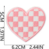 Heart Embroidered Patch