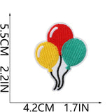 Birthday Cake Embroidered Patch