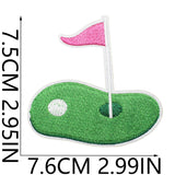 Golf Embroidered Patch