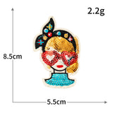 Sequin Crown Lipstick Perfume Patch