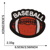 Basketball Embroidered Patch