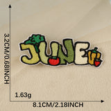 English Letter Embroidered Patch