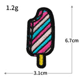 Ice Cream Embroidered Patch