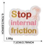 English Embroidered Patch