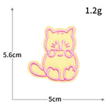 Self-Adhesive Animal Face Embroidered Patch