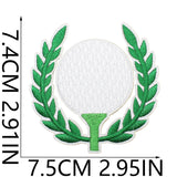 Golf Embroidered Patch