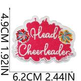 Cheer Embroidered Patch