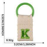Custom Name Letter Keychain