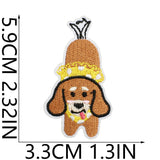 Dachshund Embroidered Patch