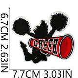 Cheer Embroidered Patch