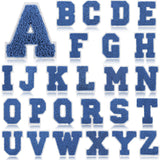 Black Letter Chenille Patch