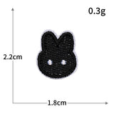 Smiley Heart Embroidered Patch