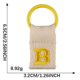 Custom Name Letter Keychain