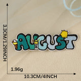 English Letter Embroidered Patch