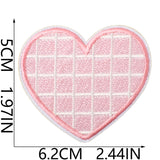 Heart Embroidered Patch