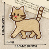 Self-Adhesive Cute Cat Embroidered Patch