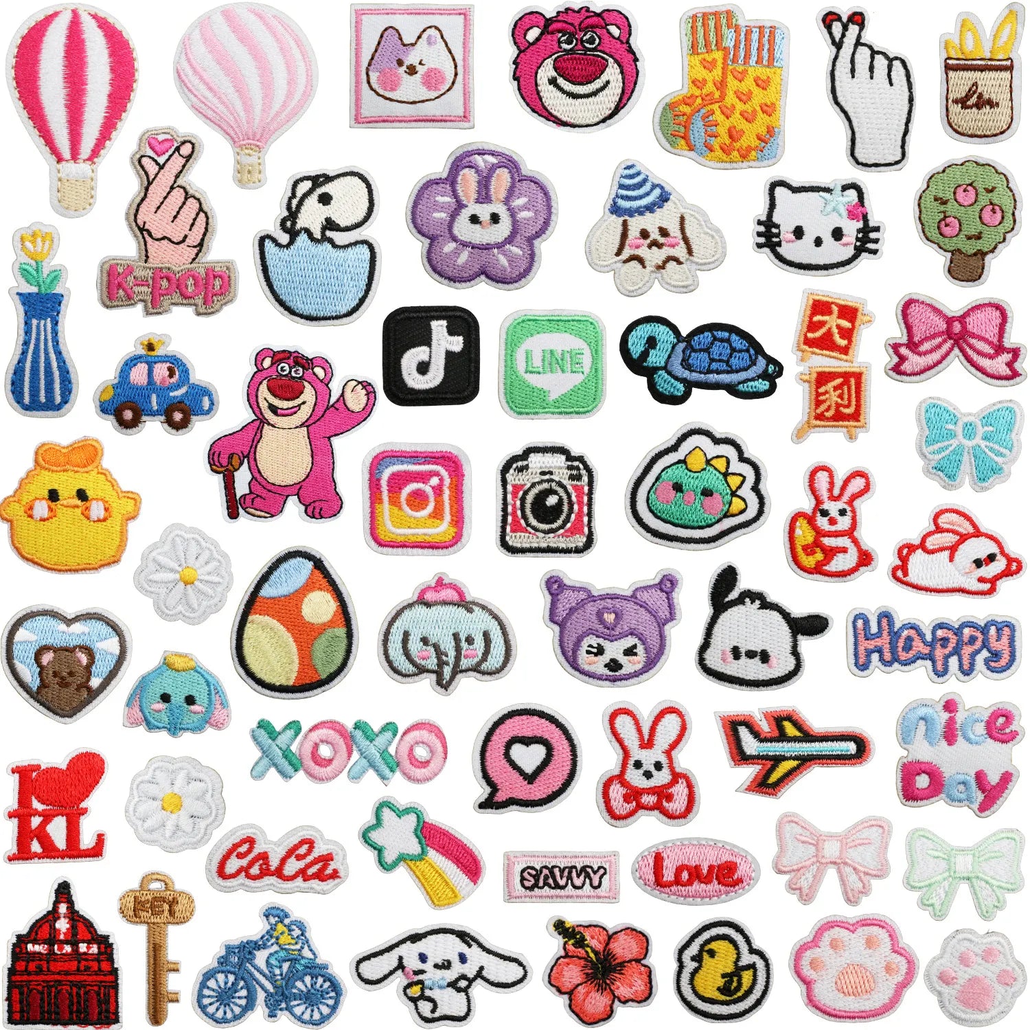 Mini Cartoon Bear Patch