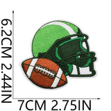 Football Embroidered Patch