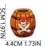 Pirate Ship Embroidered Patch