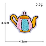 Mini Pink Embroidered Patch