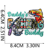 Vintage Fishing Embroidered Patch