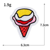 Ice Cream Embroidered Patch