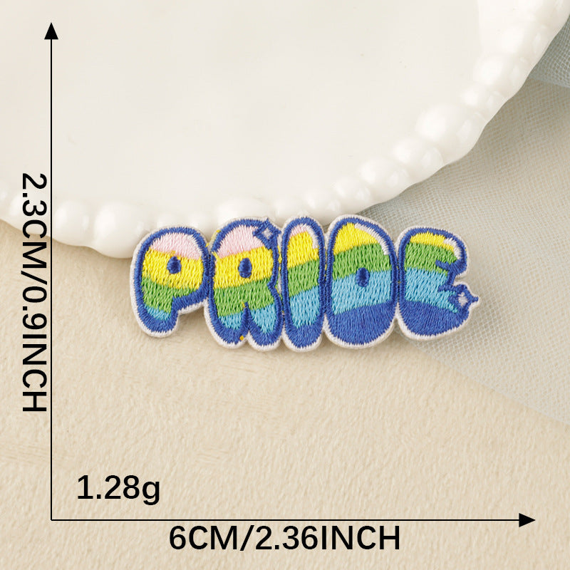 Self-Adhesive Cake Embroidered Patch