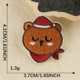 Self-Adhesive Red Panda Embroidered Patch