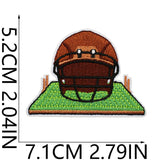 Football Embroidered Patch