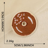 Self-Adhesive Food Embroidered Patch