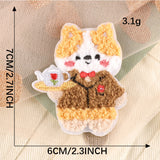 Self-Adhesive Bear Chenille Patch