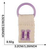 Custom Name Letter Keychain