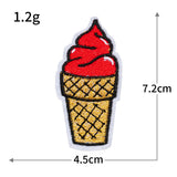 Ice Cream Embroidered Patch