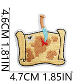 Pirate Ship Embroidered Patch