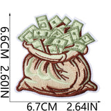 Vintage Dollar Bill Patch