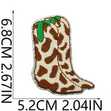 Lipstick Leopard Heart Patch